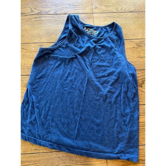 U.S. Vintage Blue Tank Top - Picture 1 of 4